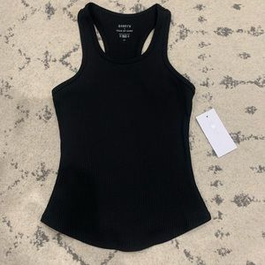 Barry’s x Year Of Ours Black Sporty Active Rib Tank Top